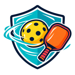 Bouclier, balle et raquette de pickleball